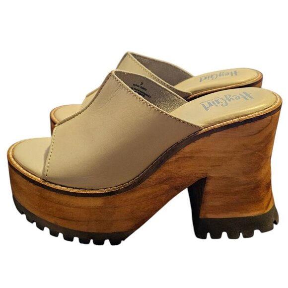 Hey Girl by Corky’s Bone Block Party Platform Open Toe Sandals BOHO US 9 - Picture 2 of 11